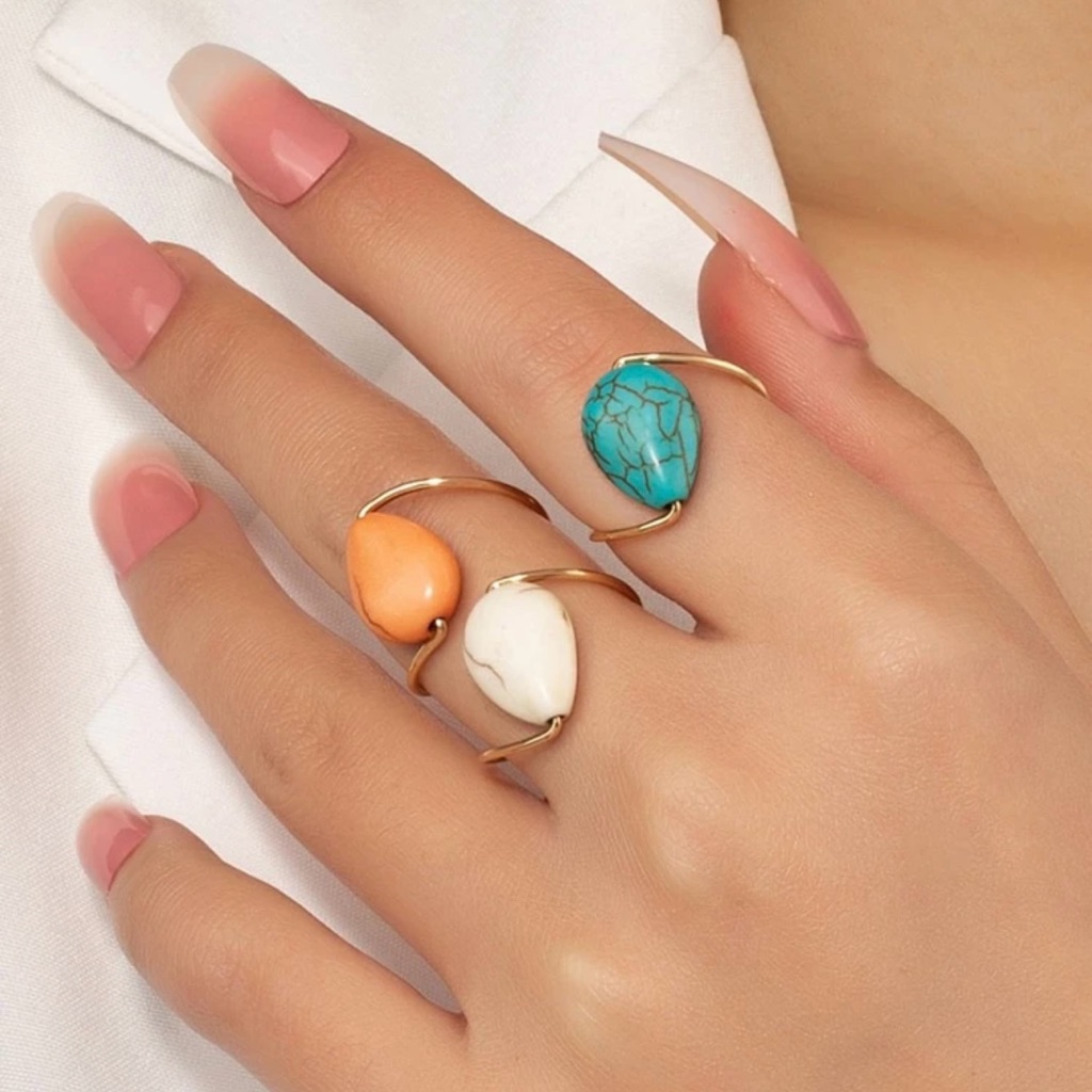 3 Pieces Elegant Ring Set 20$